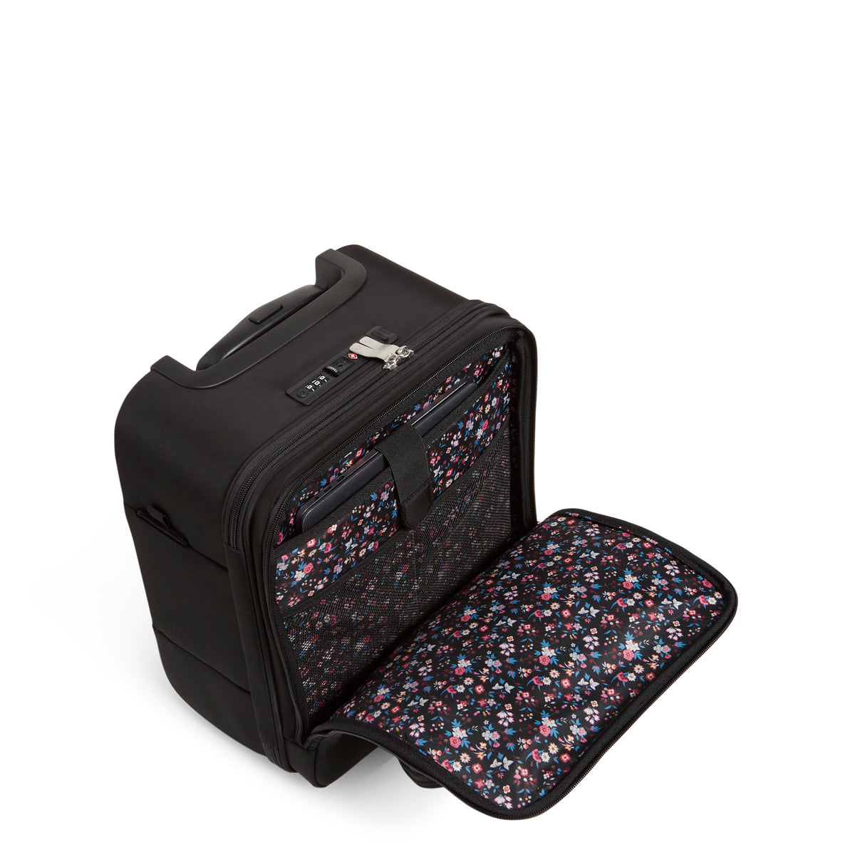 Vera Bradley Black Underseat Rolling Work Bag The Lamp Stand