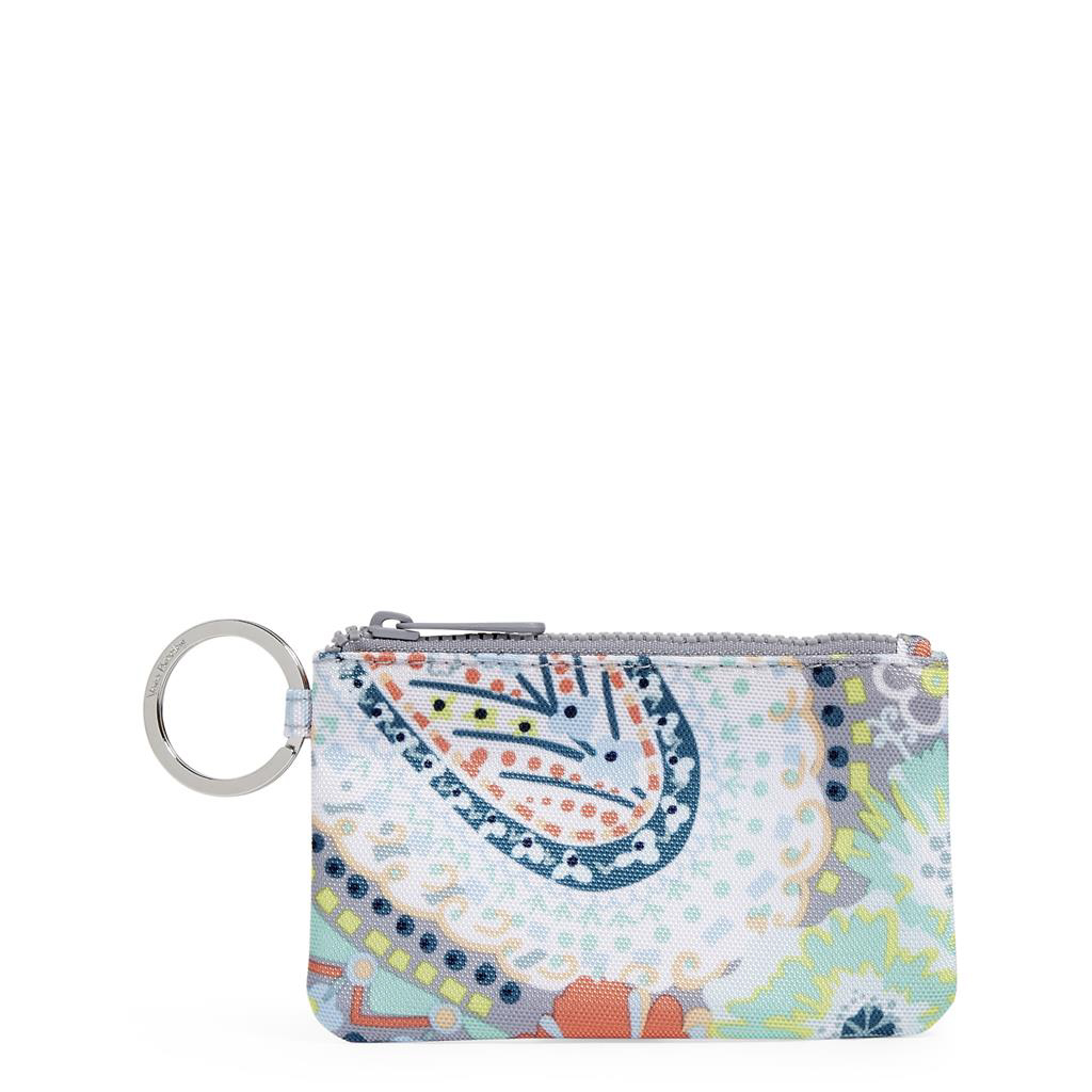 Vera Bradley Citrus Paisley ReActive Zip ID Case