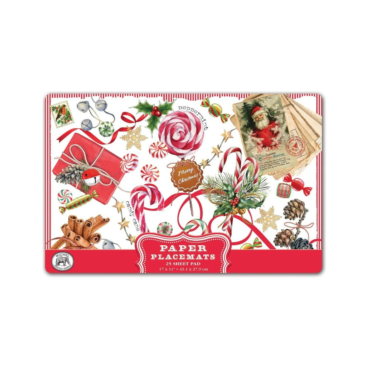 Michel Design Works Peppermint Placemats