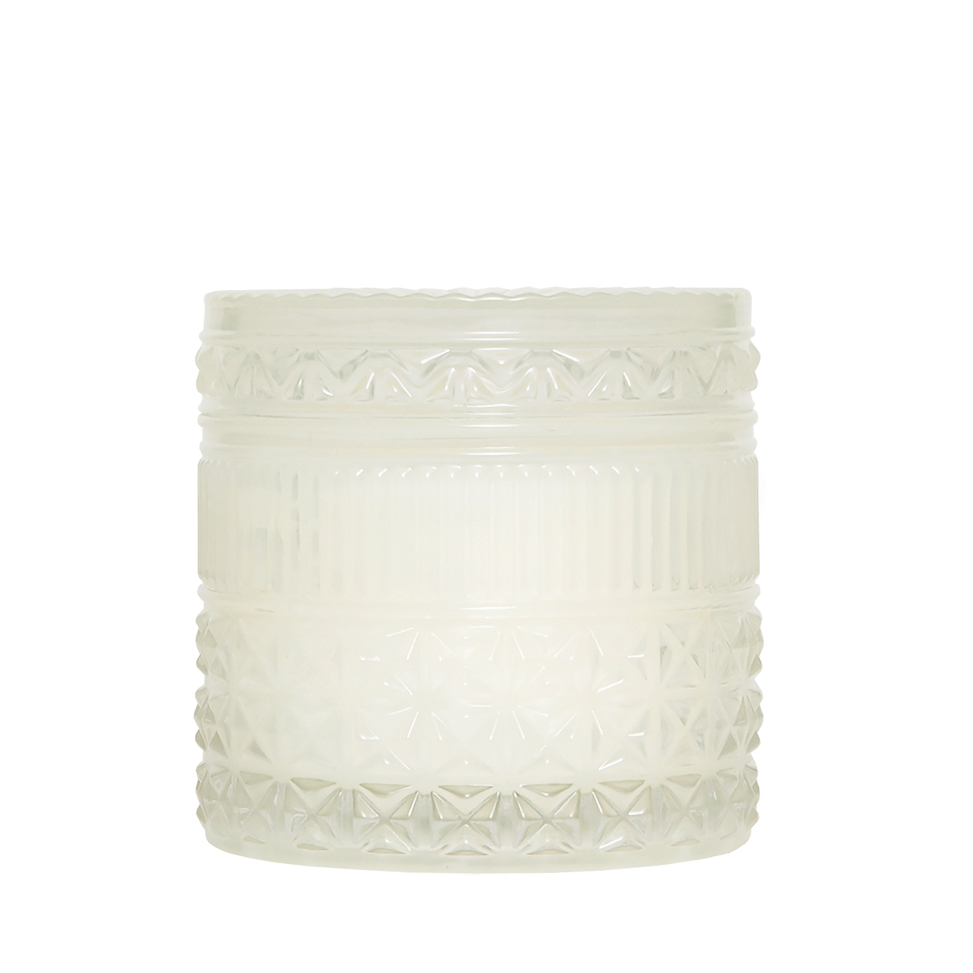 Capri Blue Candles No. 34 Modern Mint 11 oz. Muse Faceted Jar Candle by Capri BlueThe Lamp Stand