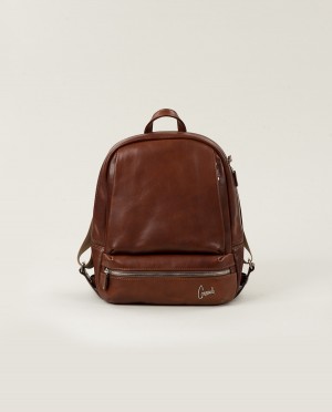 consuela leather backpack DIEGO SLING - | IN STOCK Two exterior slide pockets Full Consuela Woven Backpacks | Mercari