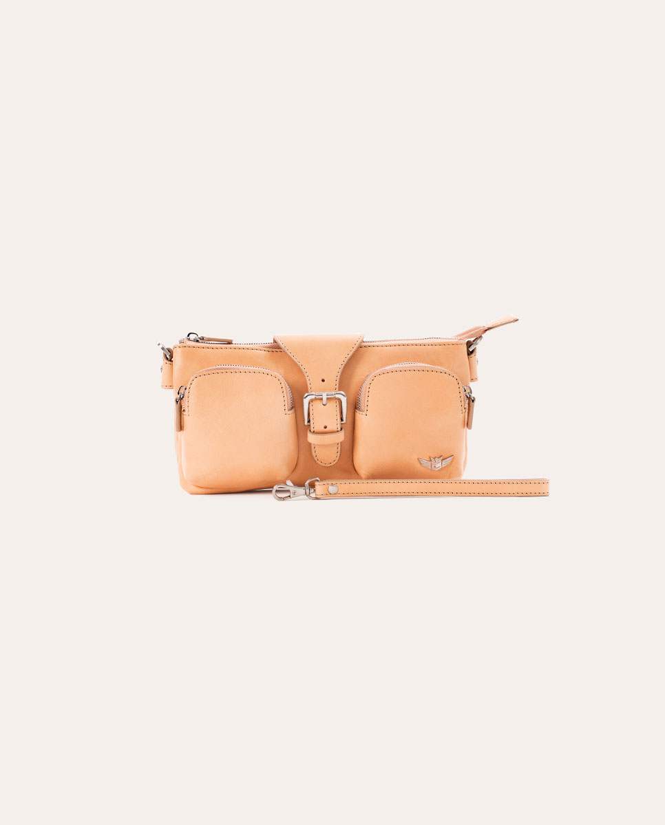 Consuela Bags Natural Signature Saddle Bag by ConsuelaThe Lamp Stand