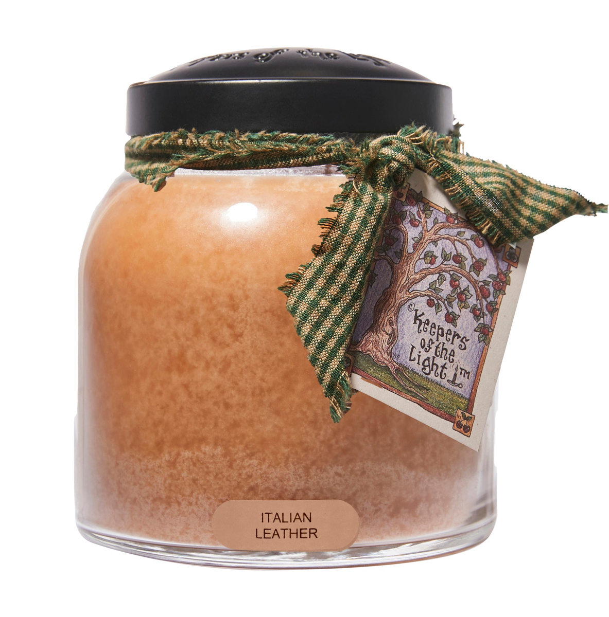 A Cheerful Giver Italian Leather Papa Jar Candle