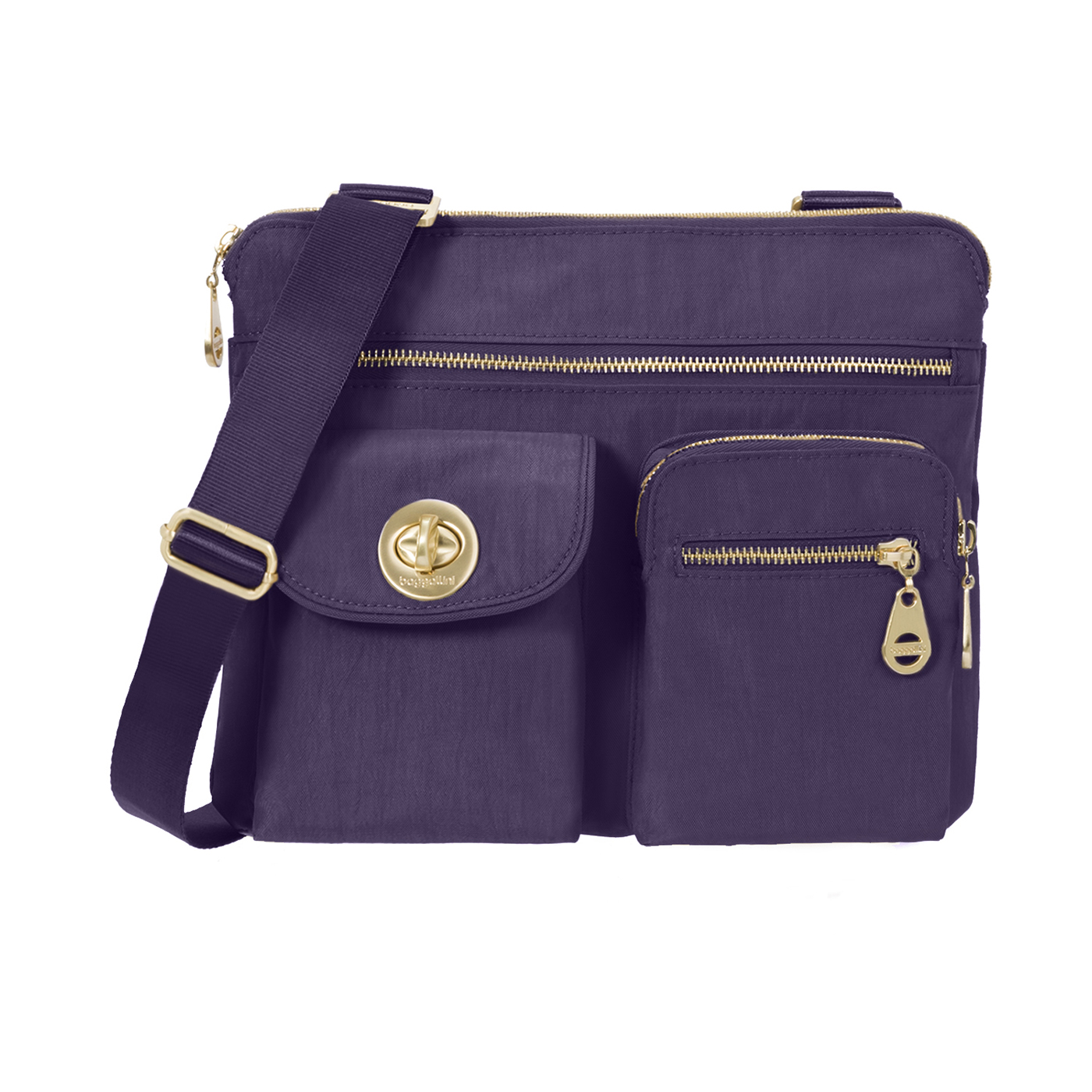 Baggallini Anne McGilvray Co. Grape Sydney Crossbody by