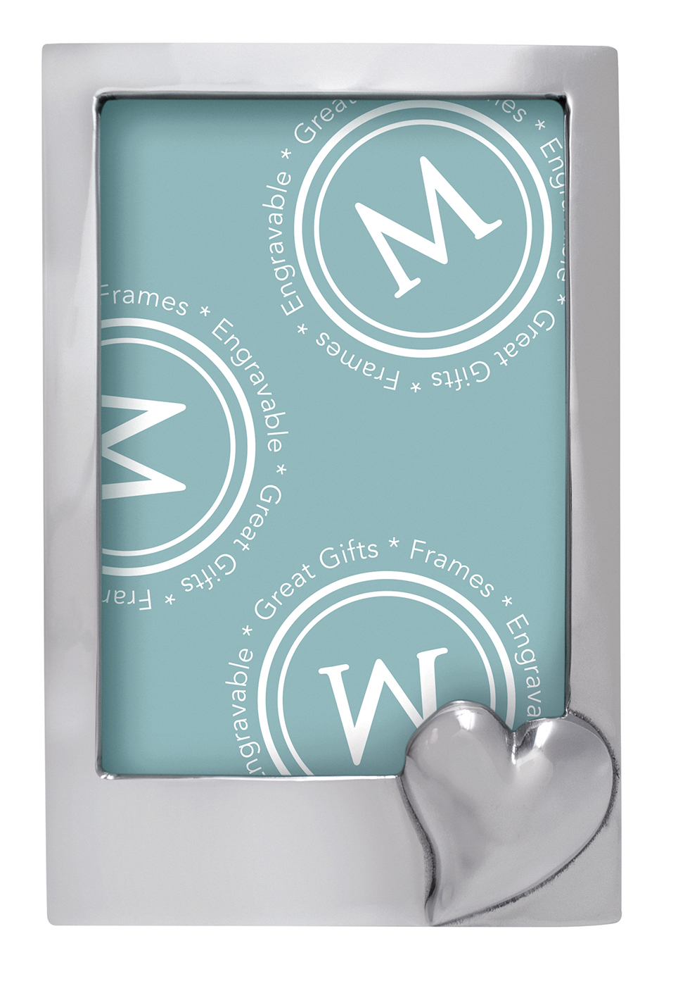 Mariposa Heart 5 x 7 Vertical Frame by MariposaThe Lamp Stand