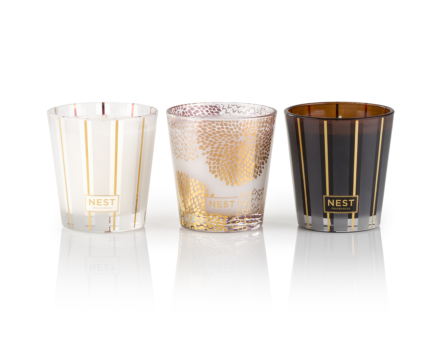 NEST Fragrances *Holiday Trio Set 4.5 oz. Decorative Candles by NEST