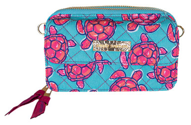 Simply Southern Turtle Quilted Phone Cross Body Wallet By Simply ...