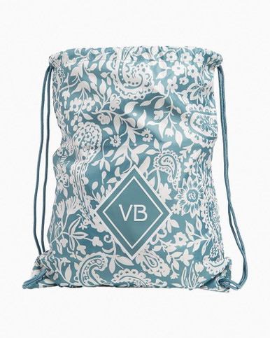 Blue Paisley Backpack