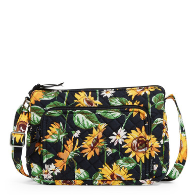 Vera Bradley Sunflowers RFID Little Hipster Bag - The Lamp Stand