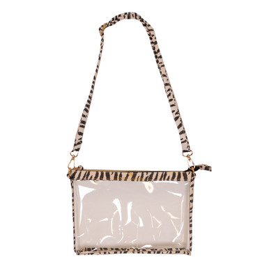 Capri Clear Stadium Approved Cross-body Bag