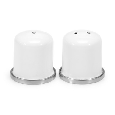 mini stainless steel salt and pepper