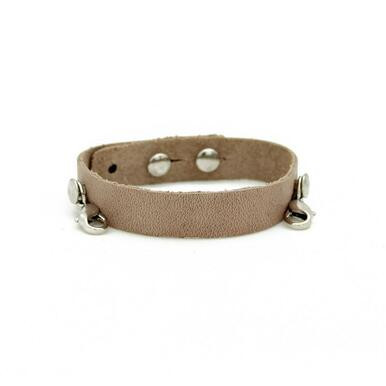 Lenny & Eva Bone Cuff Bracelet - Silver Finish - Lenny & Eva|The Lamp Stand
