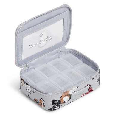 vera bradley iconic travel pill case