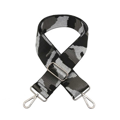 Jen & Co Adjustable Guitar Strap Camo Grey