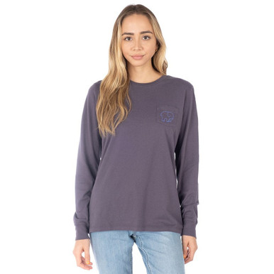 Ivory Ella Paisley Florals Long Sleeve T-Shirt - 2X