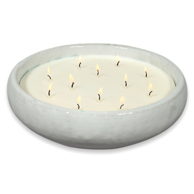 FlashPoint Candle Citronella Bennett White FlashPoint Candle-The Lamp Stand