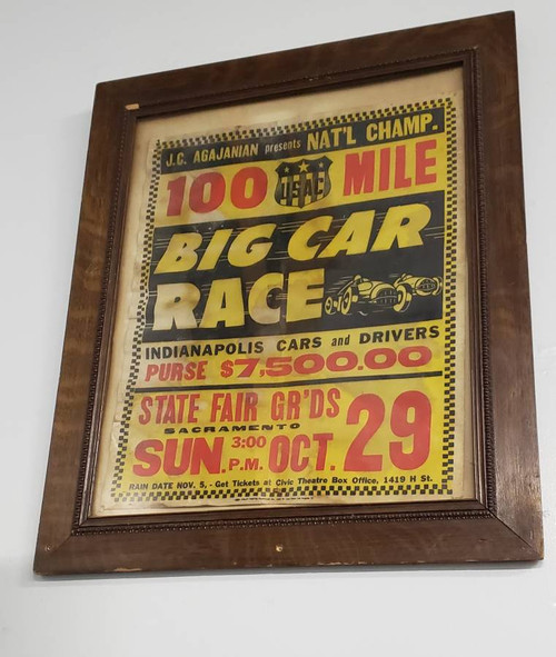 AJ Agajanian Racing Poster AJ Agajanian Racing Poster