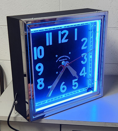 超レア　NEON CLOCK SALES（ネオンクロックセールス）社製　時計 NEON CLOCK SALES ネオンクロック 時計 【千葉、鎌ケ谷大仏から徒歩3分