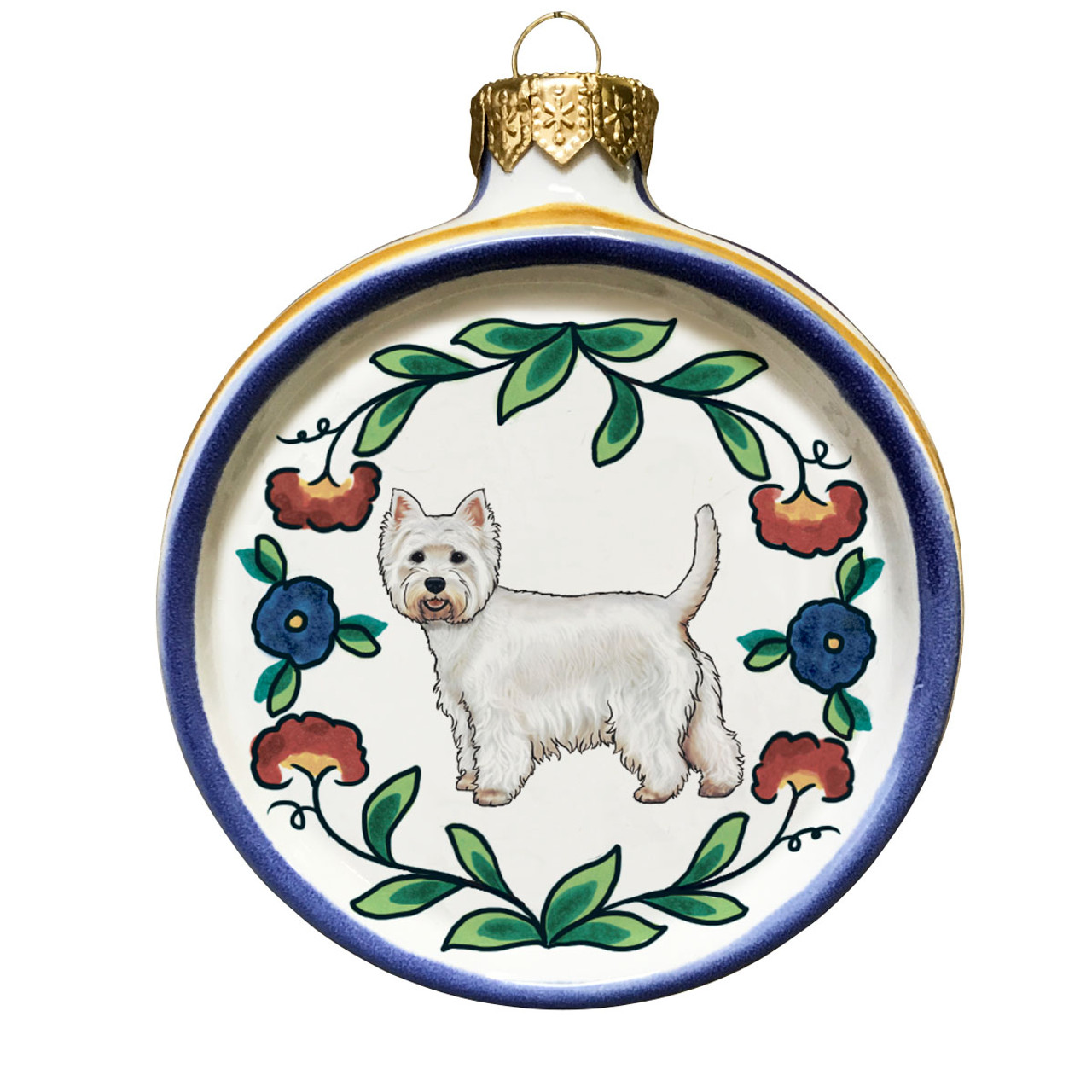 west highland terrier ornament