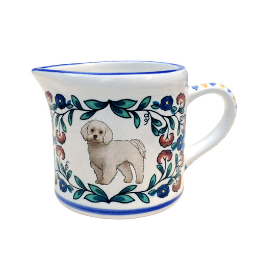 Maltese creamer, handmade by shepherds-grove.com