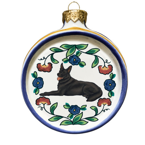 German Shepherd Dog Lover Christmas Ornament Handmade