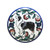 Darker Blue merle Australian Shepherd wine stopper - handmade by shepherds-grove.com