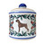 Brindle Boxer sugar bowl - handmade by shepherds-grove.com