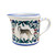 Black and white Siberian Husky creamer - handmade by shepherds-grove.com