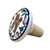 Side view of Labradoodle wine stopper, handmade by Shepherd's Grove Studio, CA.