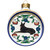 Black Bicolor German Shepherd Christmas ornament by shepherds-grove.com