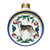 Black and white Siberian Husky Christmas ornament by shepherds-grove.com