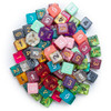 Assorted 6-sided dice - Pack of 100