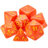 Flamekeeper dice set - DnD dice set