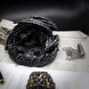 Dice guardian dragon - Antique silver