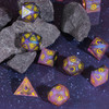 Twilight Moon Sharp-Edge TTRPG Dice Set