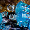 Potion Bottle Dice Set - Icy Blue