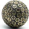 100-sided dice (d100) - Ancient Bronze