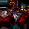 Silverthorn TTRPG dice set