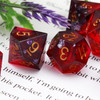 Silverthorn TTRPG dice set