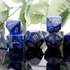 Lapis Lazuli gemstone dice set