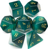 Cat's Eye Gemstone Dice Set