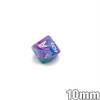 10mm Festive Waterlily 10-sided dice