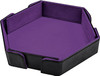 Magnetic folding dice tray - Purple