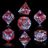 Blood Moon Sharp-edge DnD Dice Set