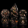 Ruby Void Sharp-Edge TTRPG Dice Set