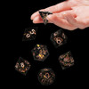Ruby Void Sharp-Edge TTRPG Dice Set