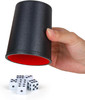 Professional Dice Cup with Red Felt Lining