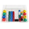 56-Piece Classroom Dice Set for Math Instruction