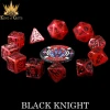 Black Knight 11-piece dice set