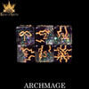Archmage 11-piece dice set